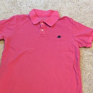 Aeropostale Pink Polo Shirt
